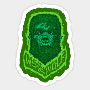 Bloody Werewolf Sticker